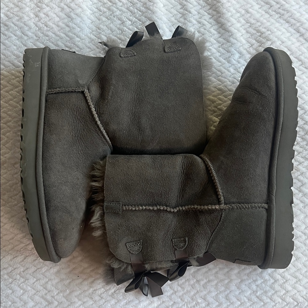 UGG Dark Gray Winter Boots